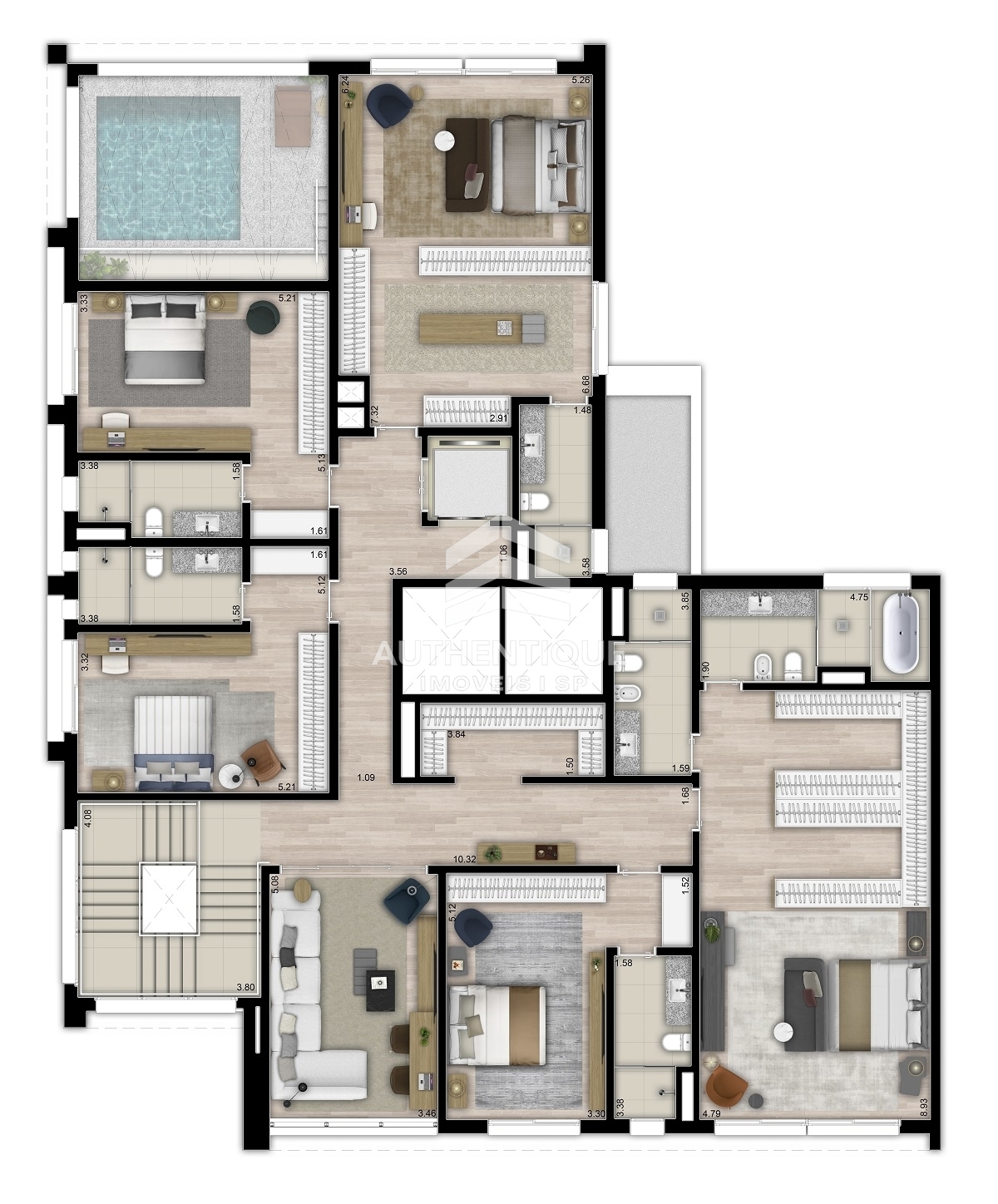 Cobertura, 3 quartos, 506 m² - Foto 33