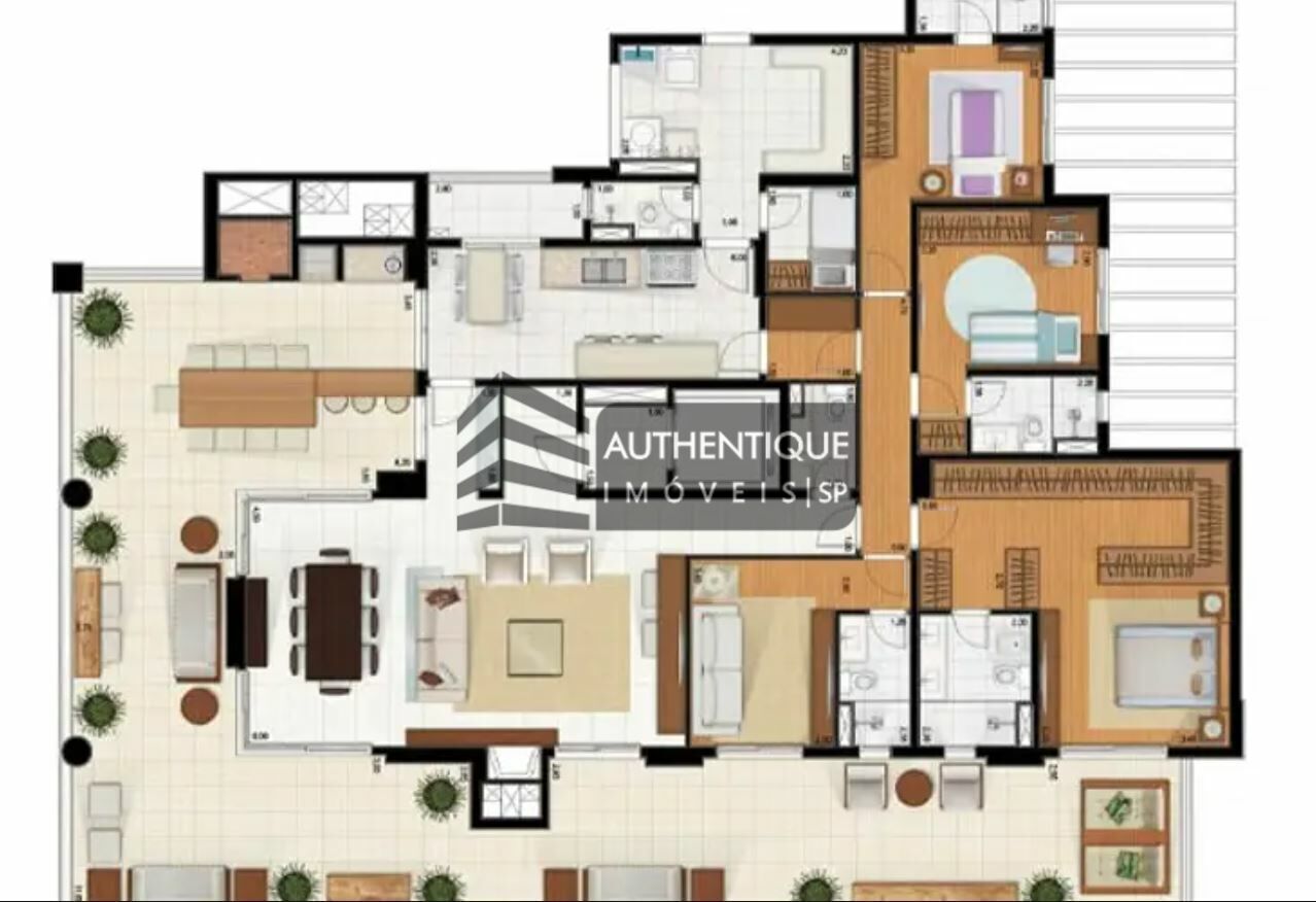 Apartamento à venda com 4 quartos, 264m² - Foto 31