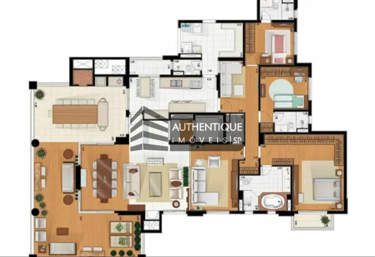 Apartamento à venda com 4 quartos, 264m² - Foto 28