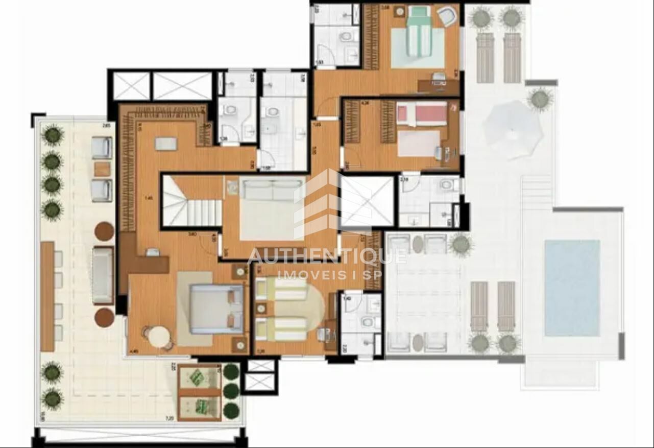 Apartamento, 4 quartos, 264 m² - Foto 29