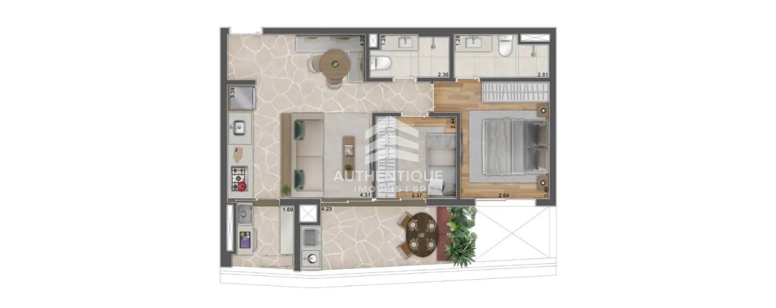 Apartamento, 2 quartos, 67 m² - Foto 23