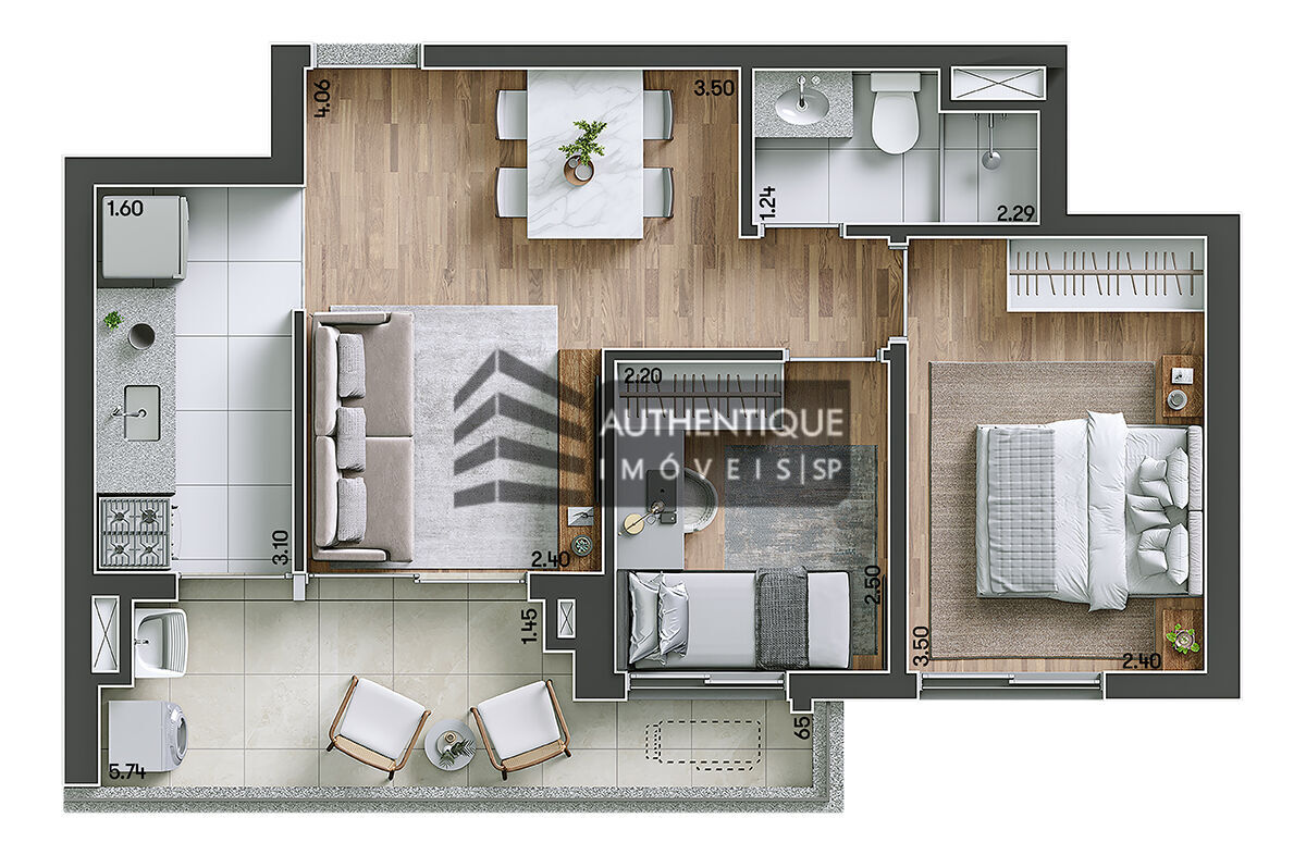 Apartamento à venda com 3 quartos, 75m² - Foto 27