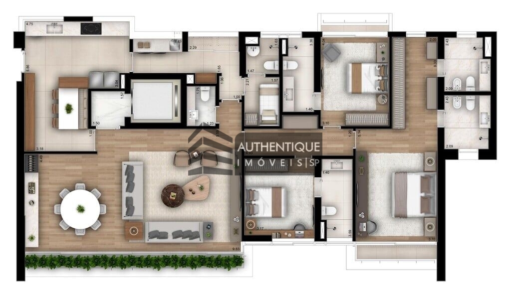 Cobertura à venda com 4 quartos, 542m² - Foto 29