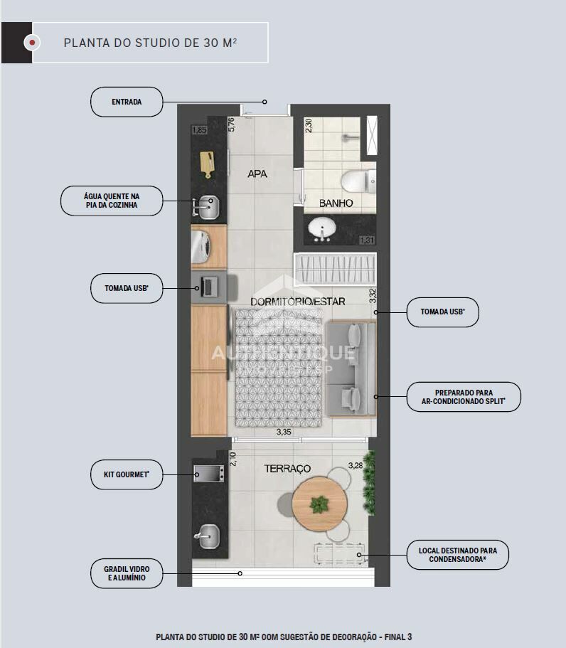 Apartamento, 1 quarto, 56 m² - Foto 26