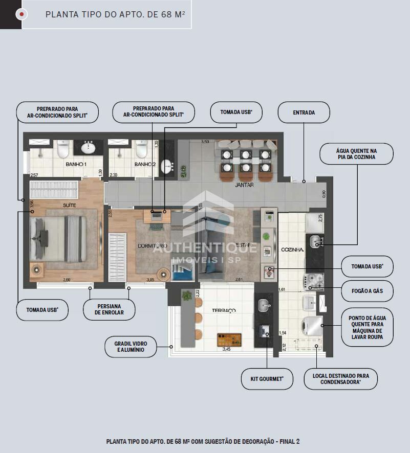 Apartamento, 1 quarto, 56 m² - Foto 28