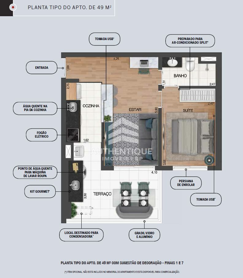 Apartamento, 1 quarto, 56 m² - Foto 27