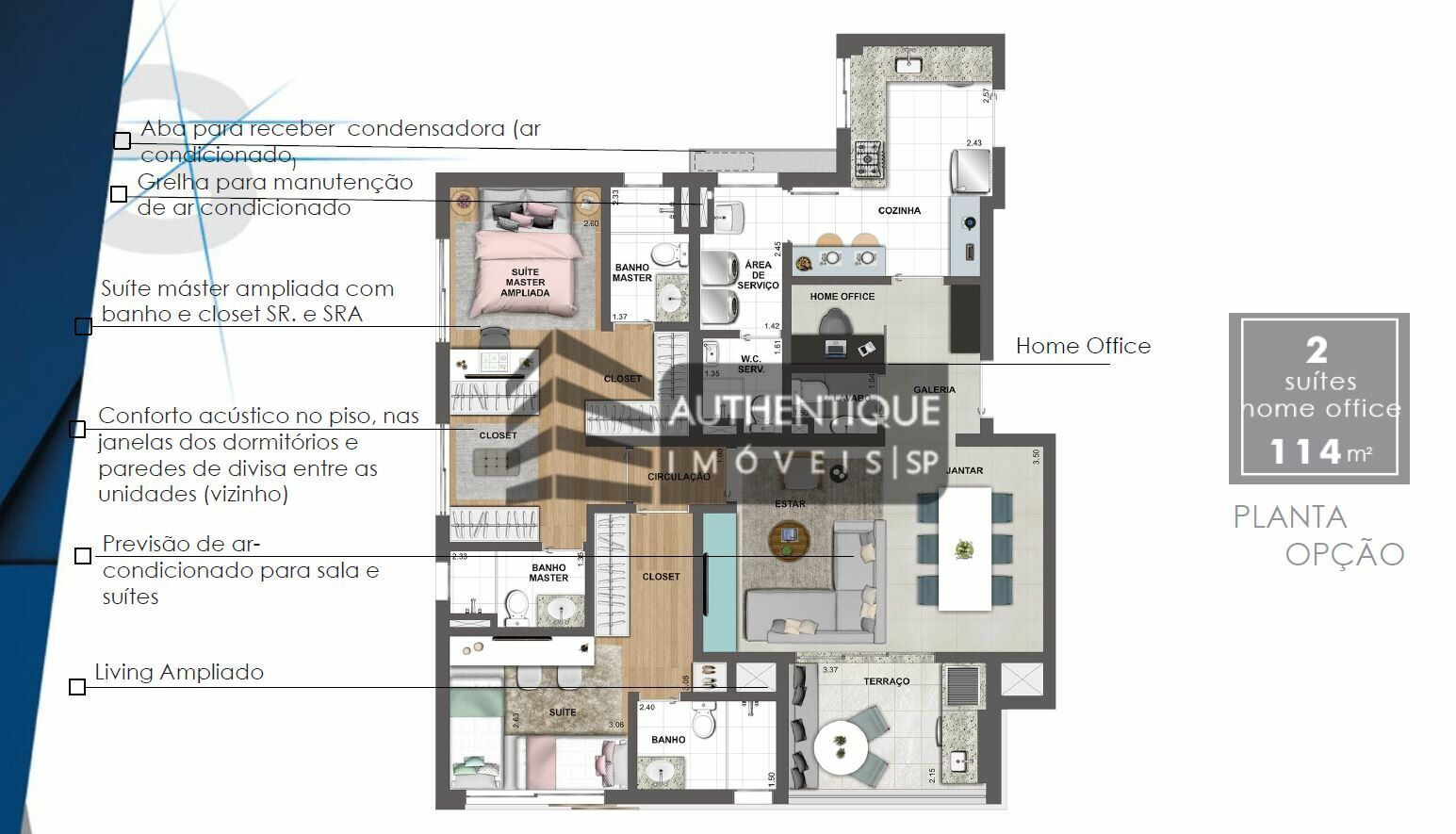 Apartamento à venda com 3 quartos, 114m² - Foto 26