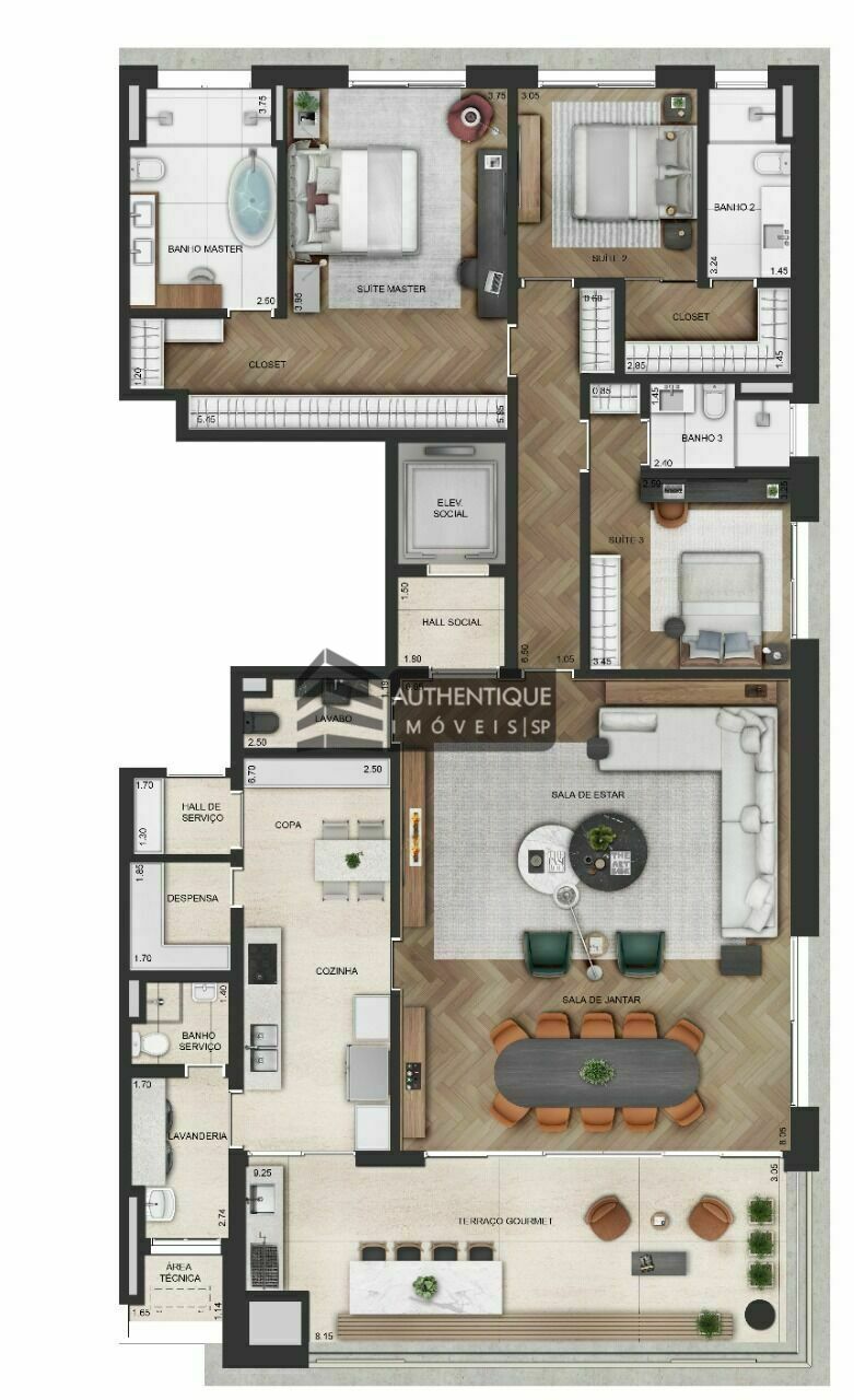 Cobertura à venda com 4 quartos, 318m² - Foto 38