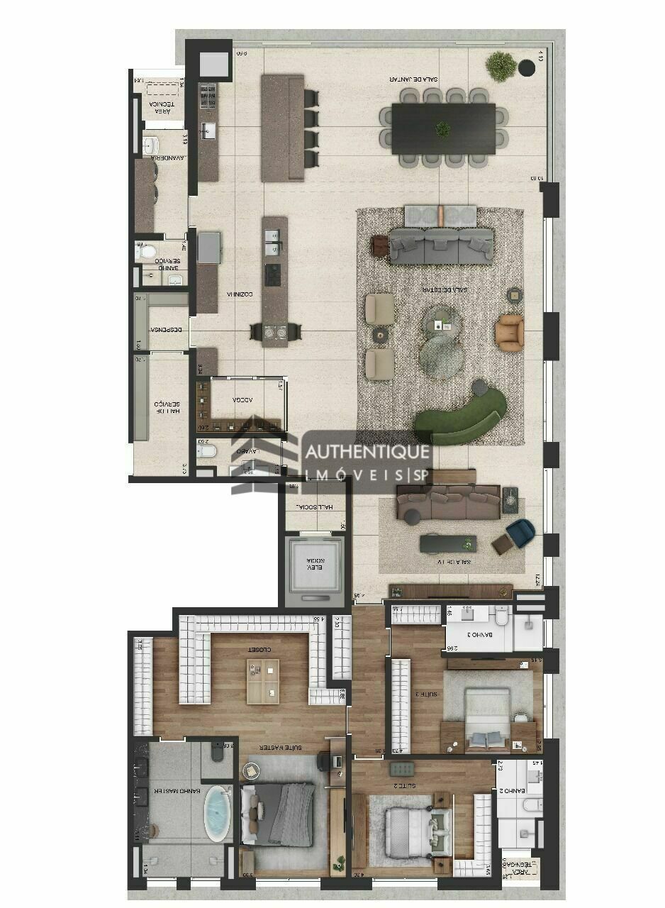 Cobertura à venda com 4 quartos, 318m² - Foto 36