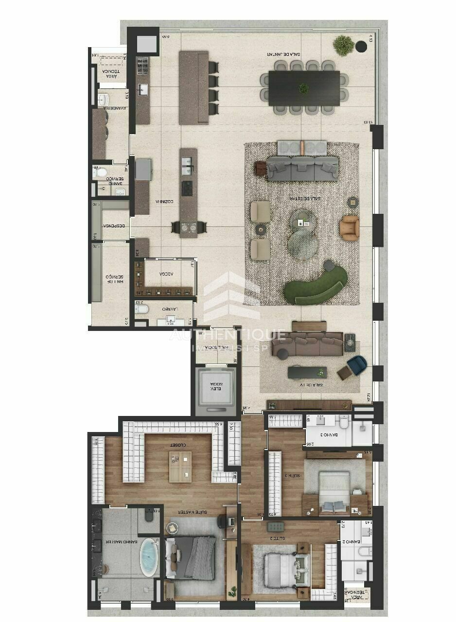 Cobertura, 4 quartos, 318 m² - Foto 36