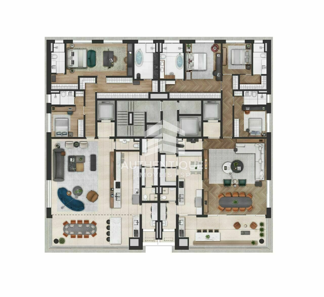 Cobertura, 4 quartos, 318 m² - Foto 33