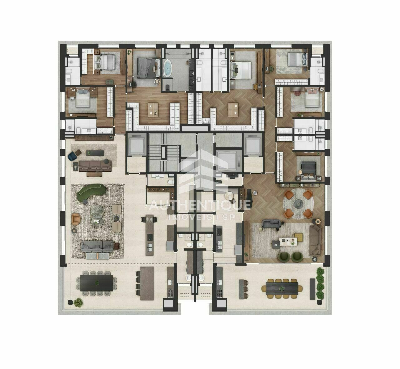 Cobertura, 4 quartos, 318 m² - Foto 32