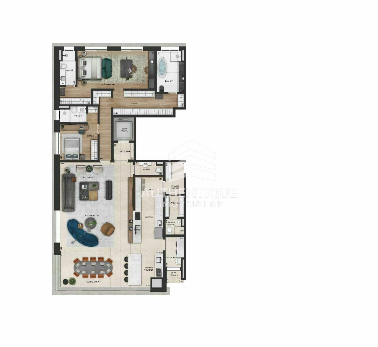 Cobertura, 4 quartos, 318 m² - Foto 39