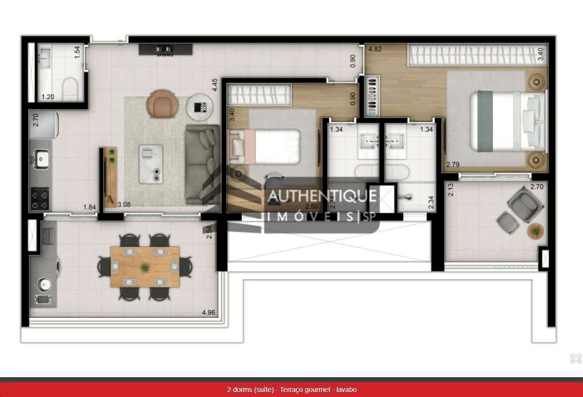 Apartamento à venda com 3 quartos, 166m² - Foto 53