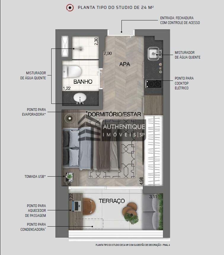 Apartamento à venda com 2 quartos, 51m² - Foto 45