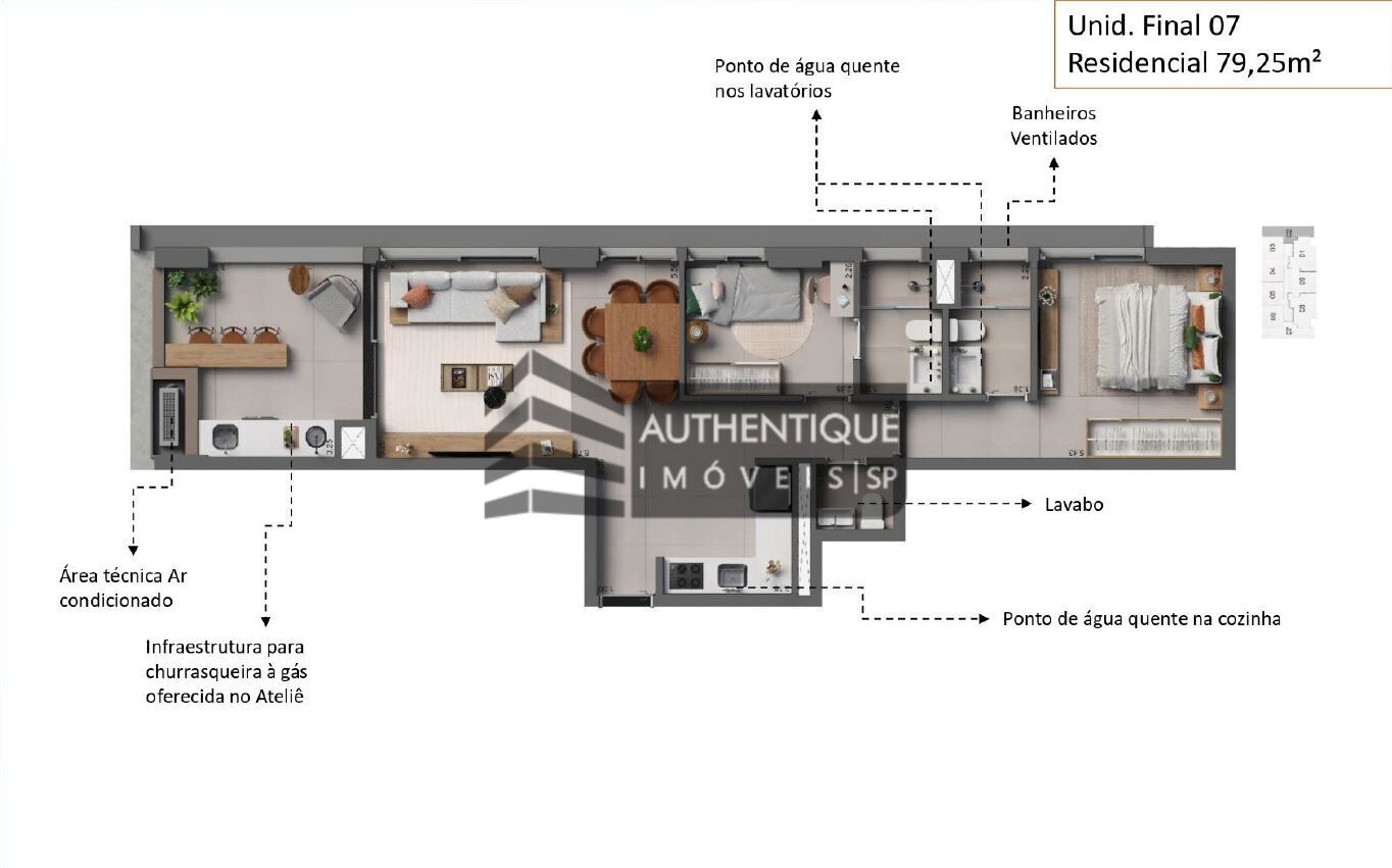 Cobertura à venda com 2 quartos, 158m² - Foto 23