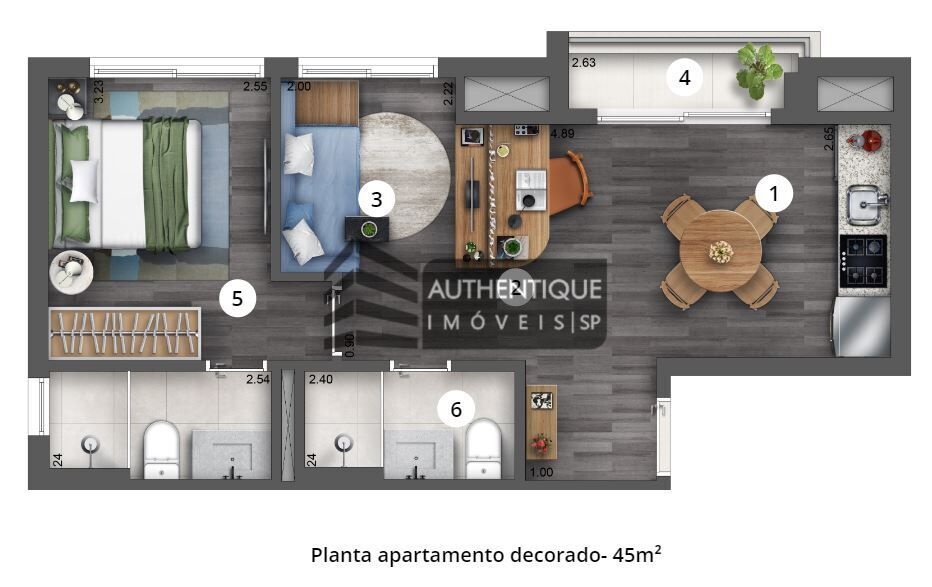 Apartamento à venda com 1 quarto, 27m² - Foto 29