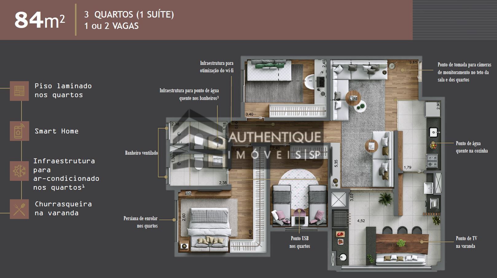 Apartamento à venda com 3 quartos, 93m² - Foto 16