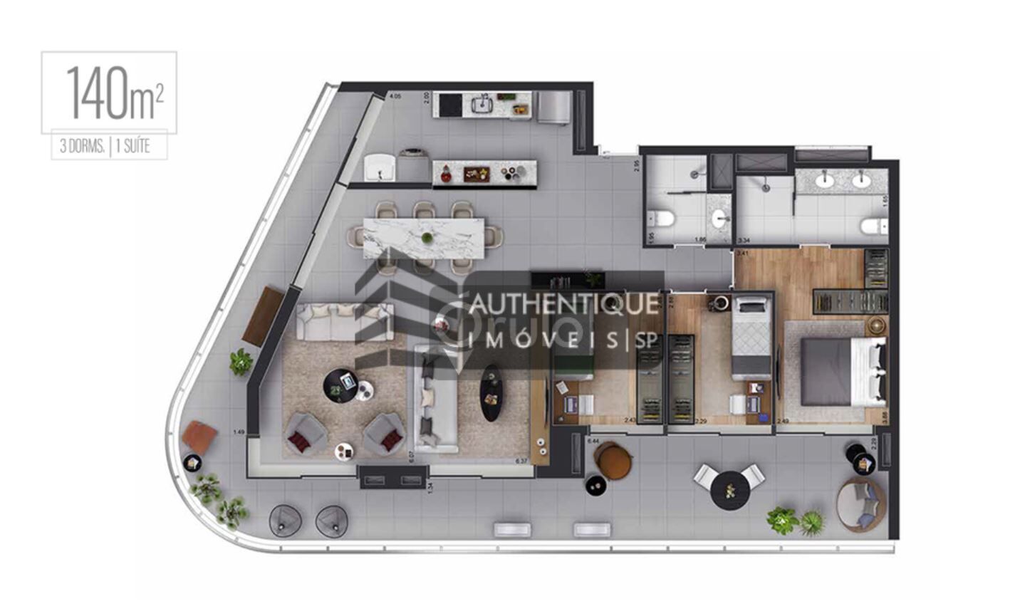 Cobertura à venda com 3 quartos, 191m² - Foto 14