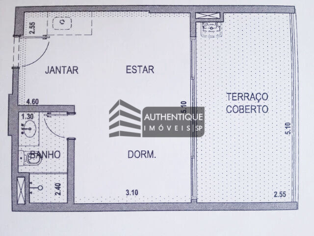 Apartamento à venda com 1 quarto, 40m² - Foto 10