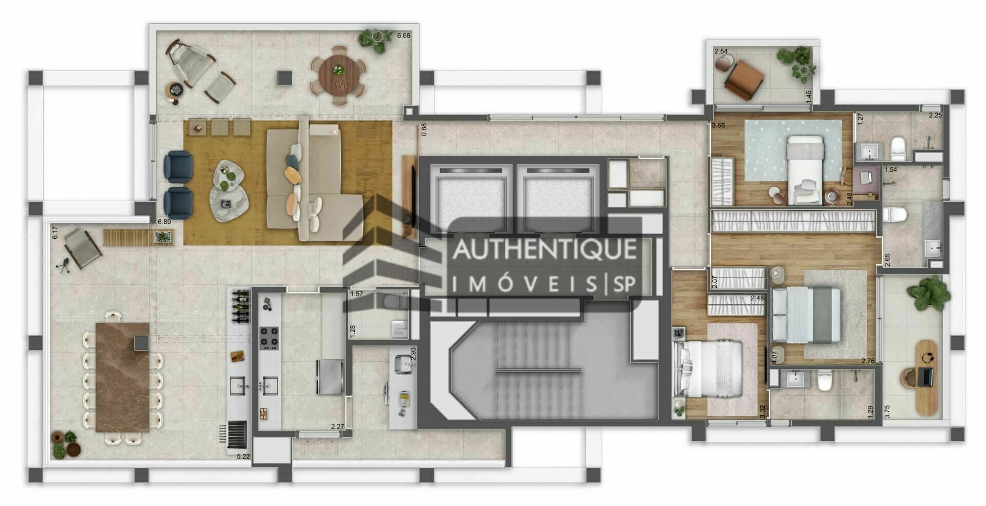 Apartamento à venda com 3 quartos, 126m² - Foto 22