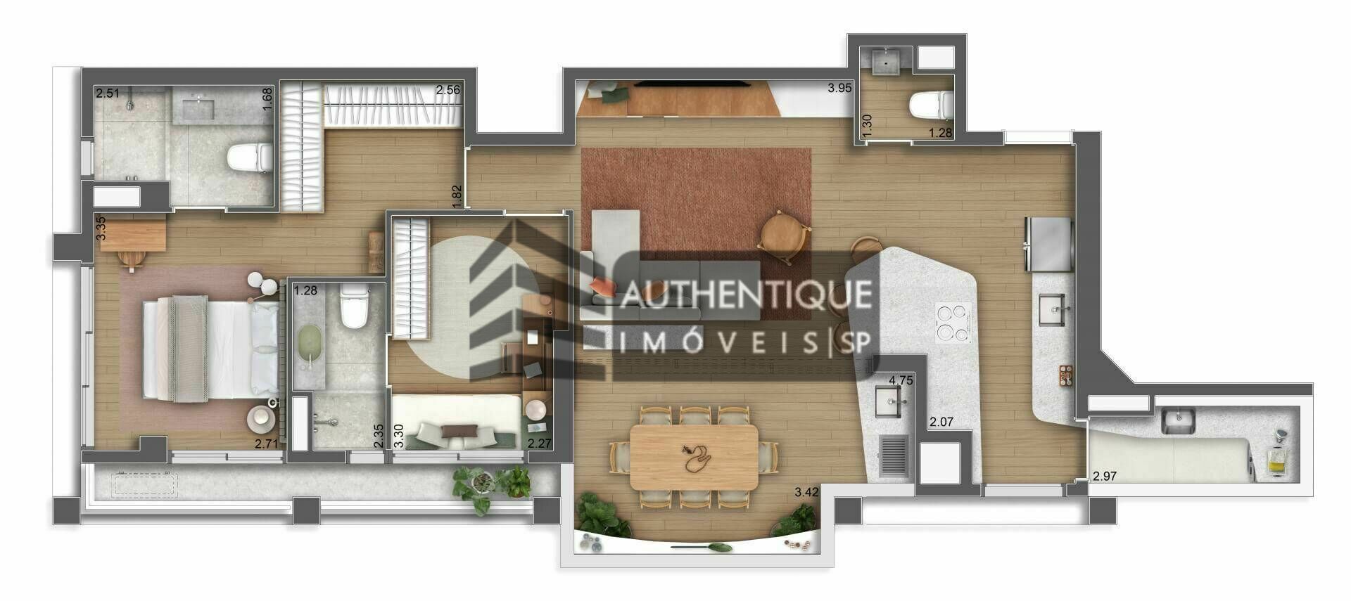 Apartamento à venda com 3 quartos, 126m² - Foto 20