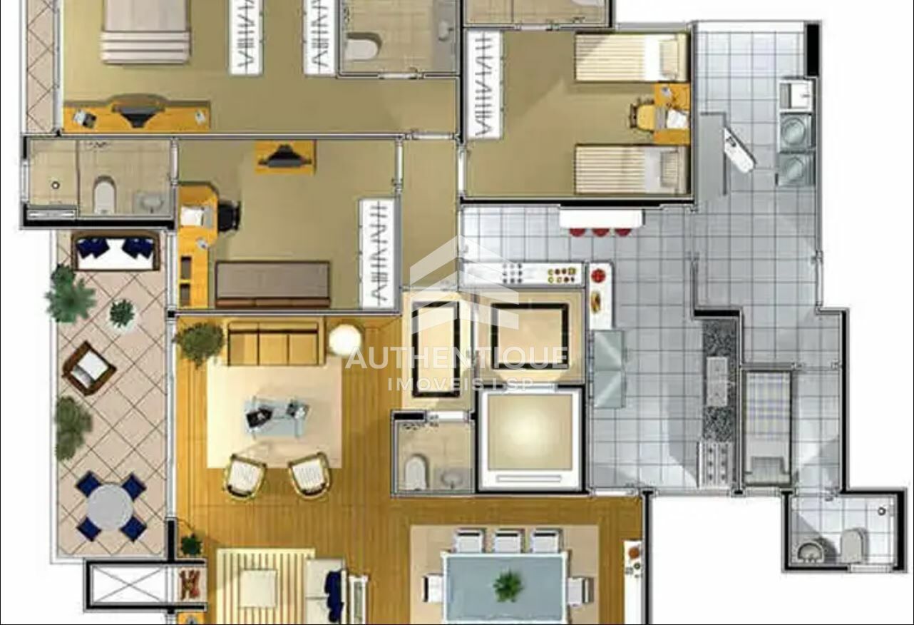 Apartamento, 3 quartos, 137 m² - Foto 48