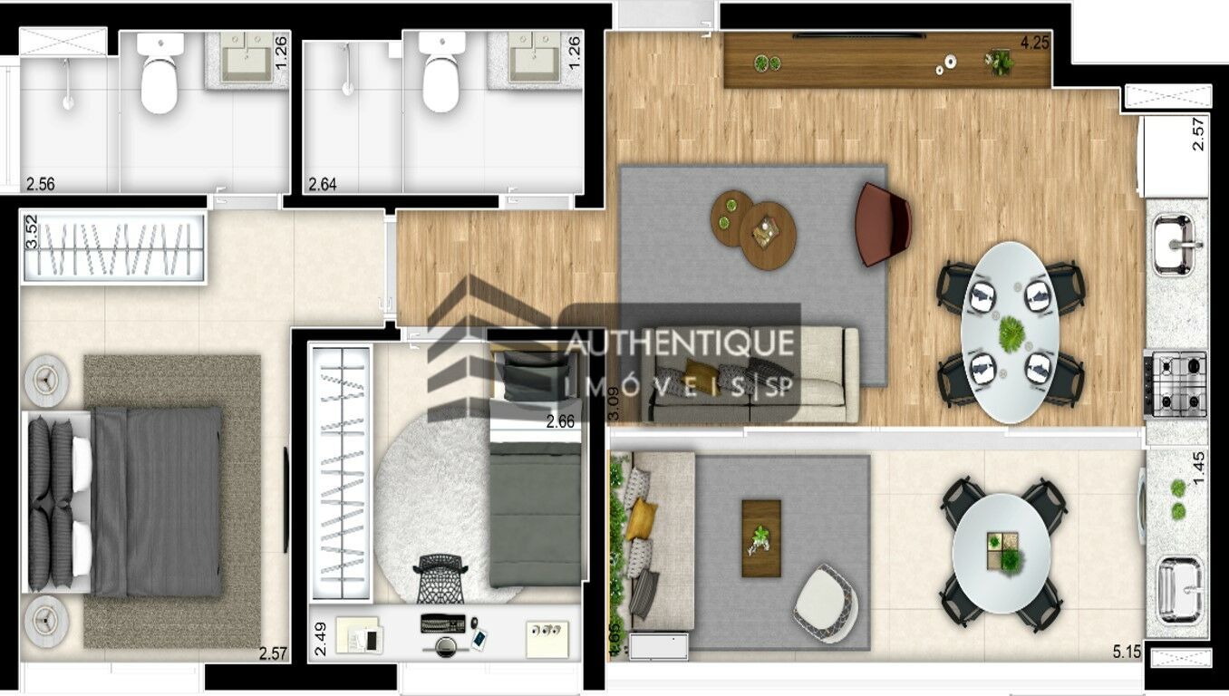 Apartamento à venda com 1 quarto, 25m² - Foto 22