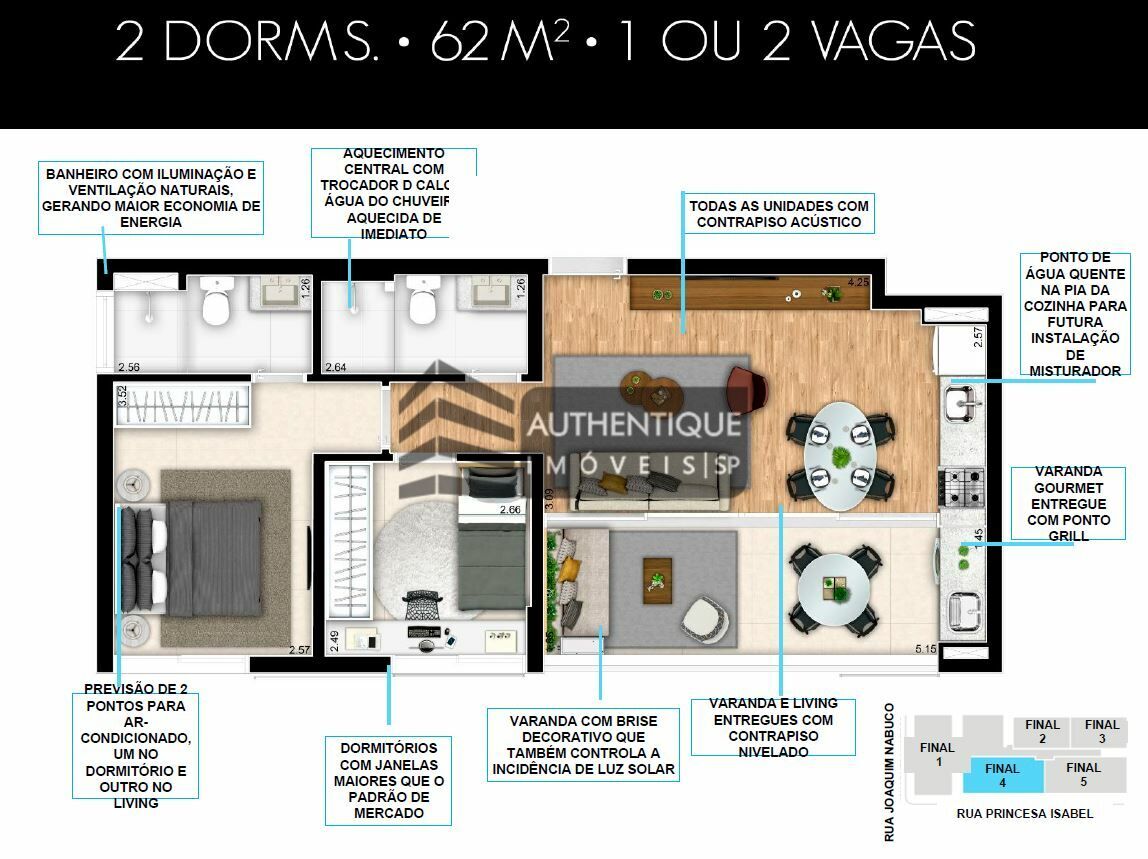 Apartamento à venda com 1 quarto, 25m² - Foto 17