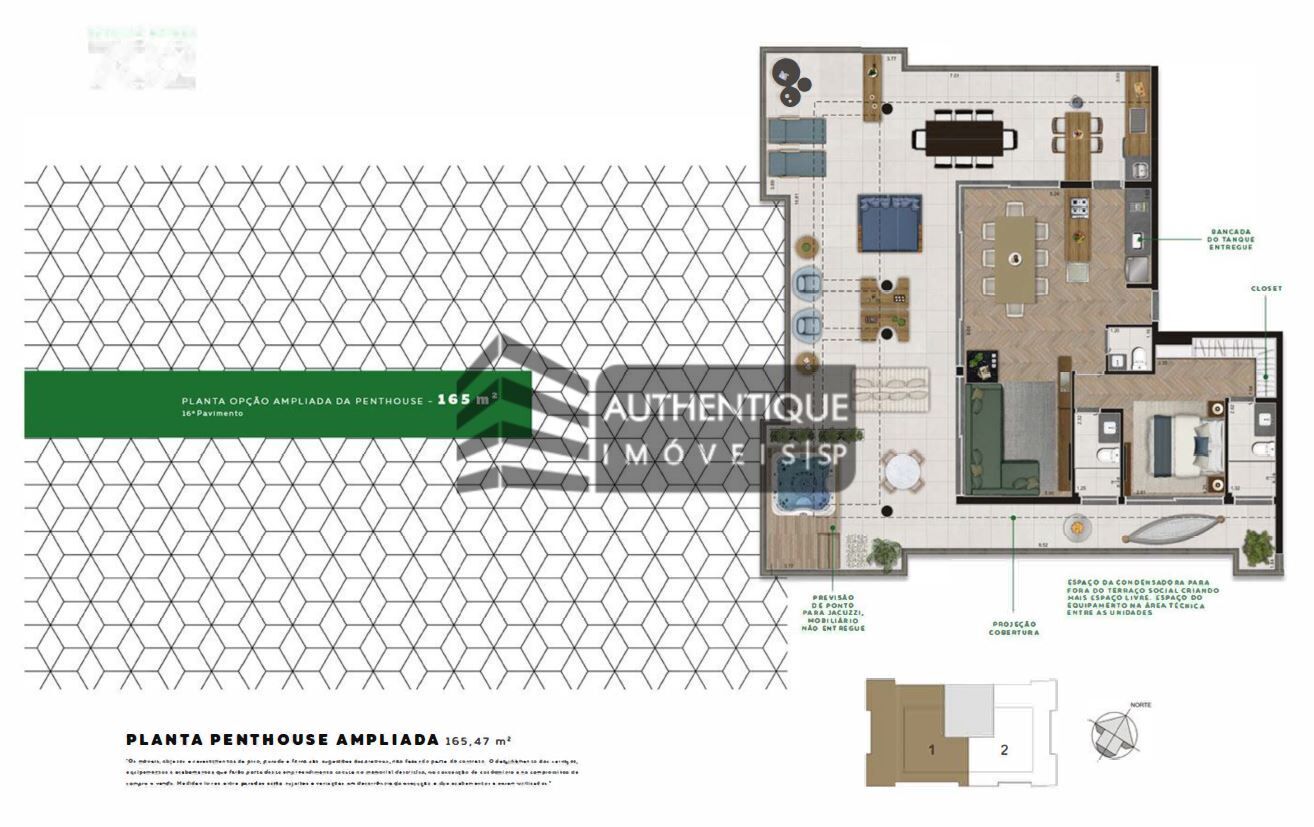 Cobertura à venda com 2 quartos, 165m² - Foto 24