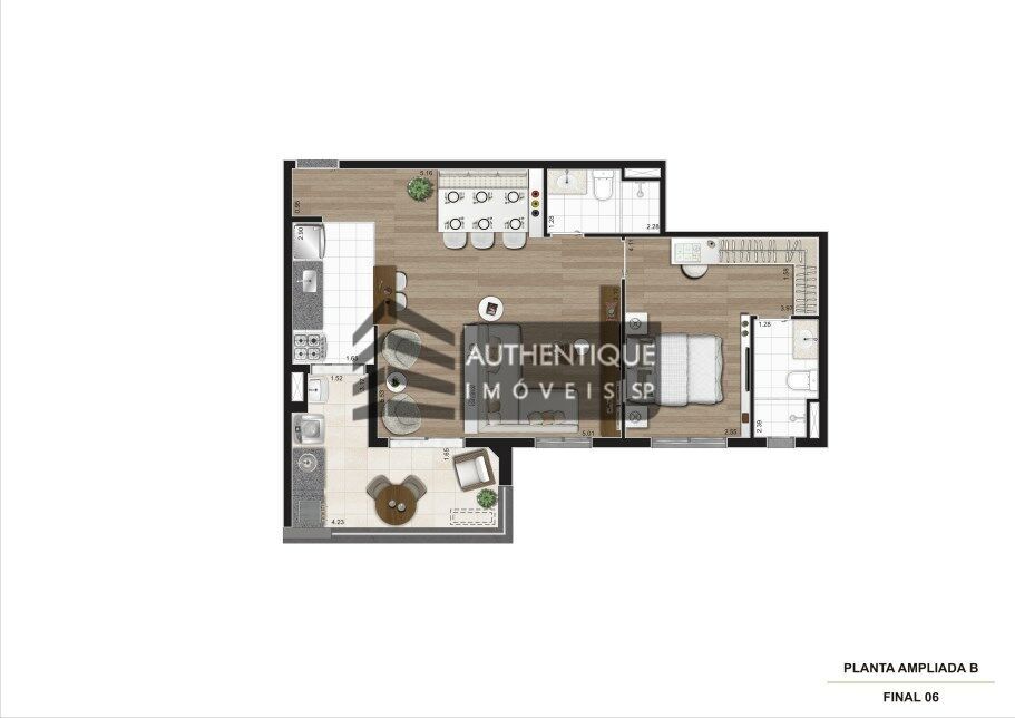 Apartamento à venda com 2 quartos, 72m² - Foto 35