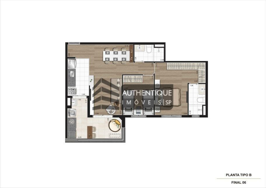 Apartamento à venda com 2 quartos, 72m² - Foto 36