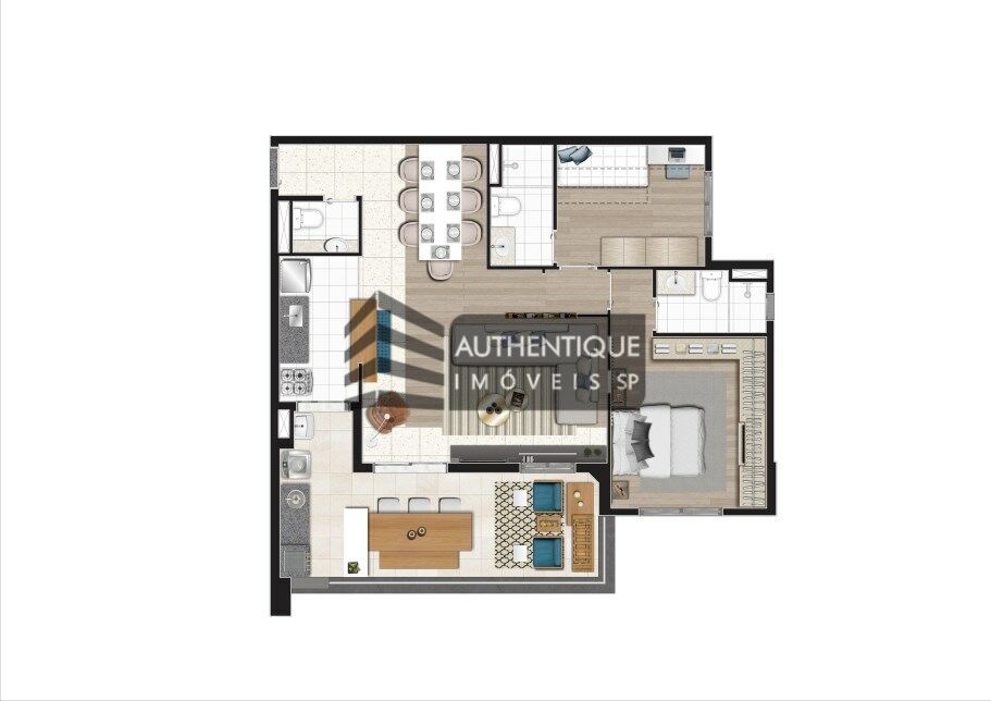 Apartamento à venda com 2 quartos, 72m² - Foto 37