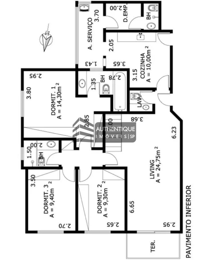 Apartamento à venda com 3 quartos, 106m² - Foto 46