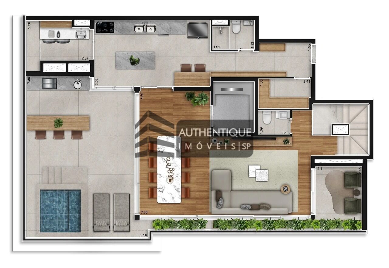 Cobertura à venda com 3 quartos, 244m² - Foto 25