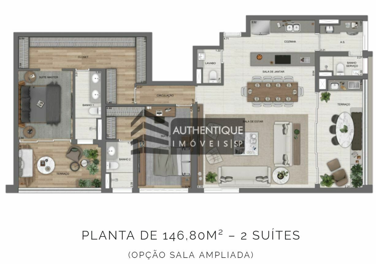 Apartamento à venda com 2 quartos, 75m² - Foto 19