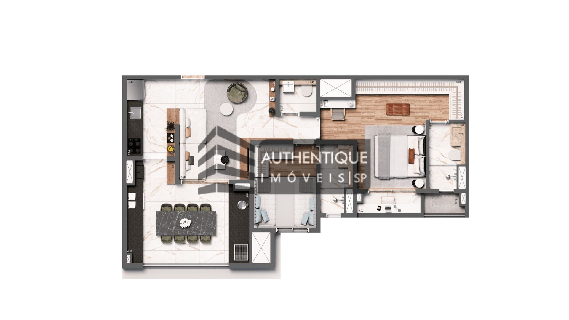 Apartamento à venda com 2 quartos, 75m² - Foto 19