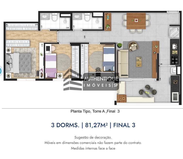 Apartamento à venda com 3 quartos, 87m² - Foto 14