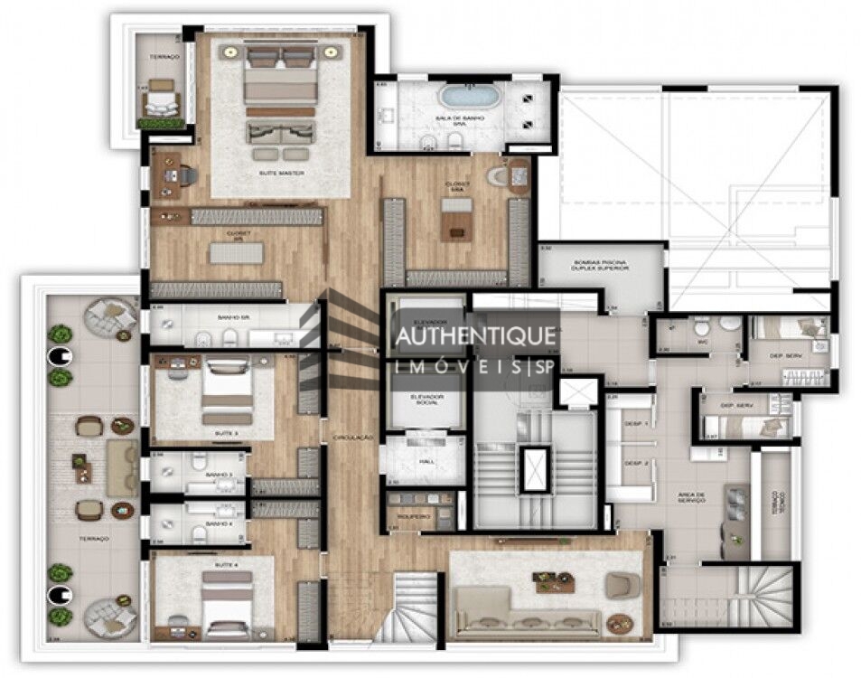 Cobertura à venda com 4 quartos, 656m² - Foto 8