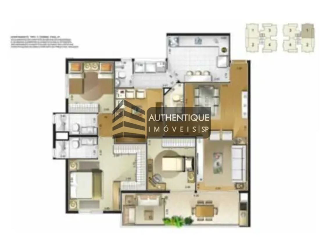 Apartamento à venda com 2 quartos, 100m² - Foto 41