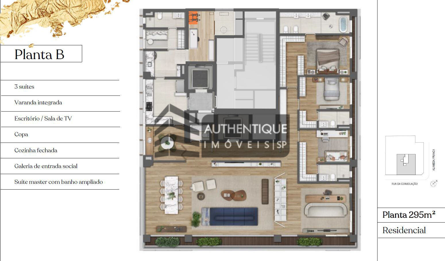 Apartamento à venda com 4 quartos, 295m² - Foto 16