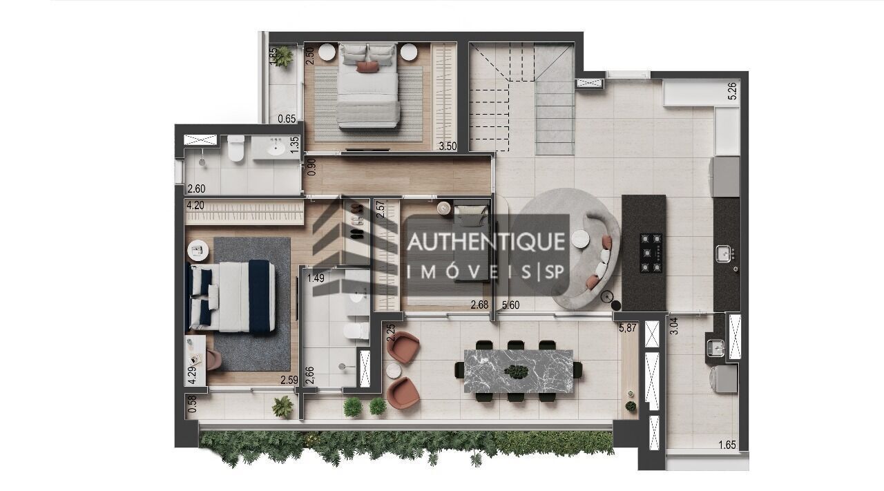 Cobertura à venda com 4 quartos, 280m² - Foto 50