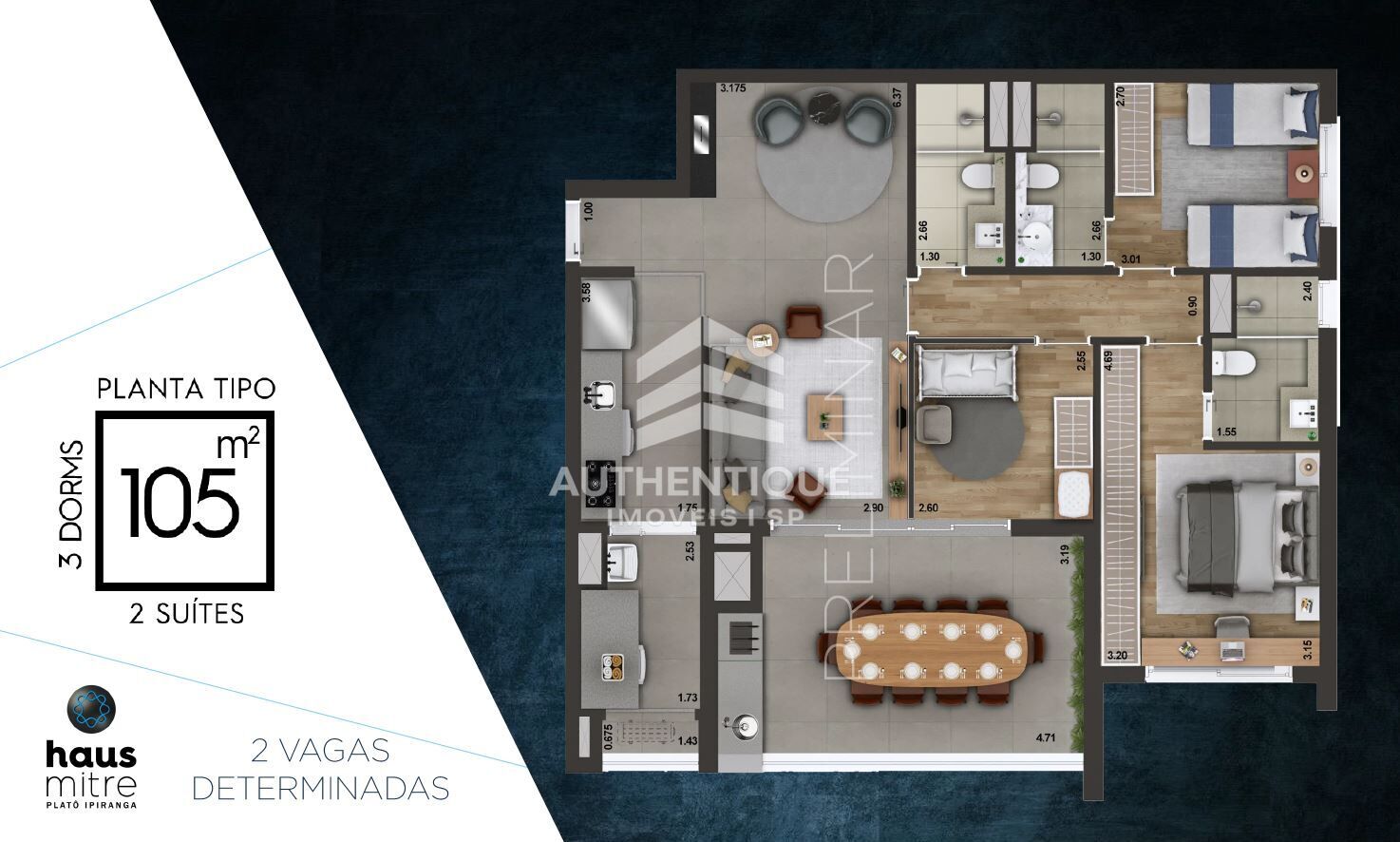 Apartamento, 3 quartos, 105 m² - Foto 22
