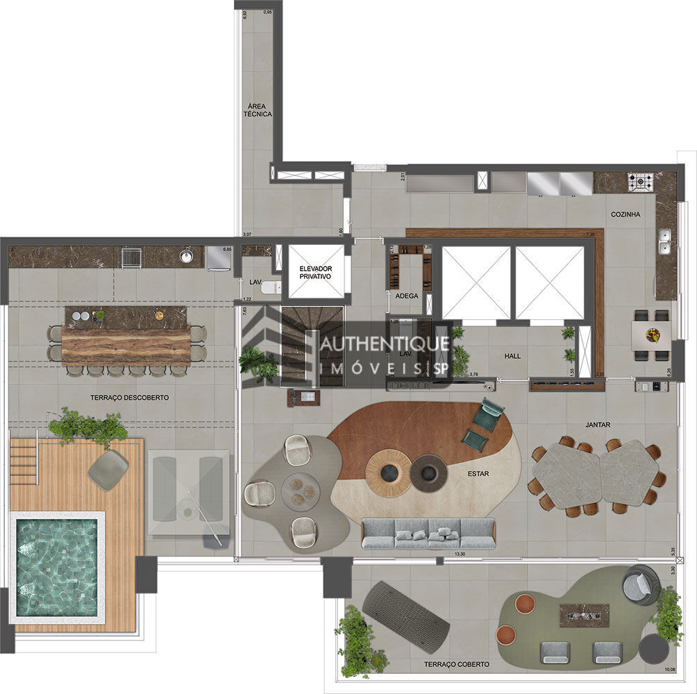 Apartamento, 4 quartos, 290 m² - Foto 48