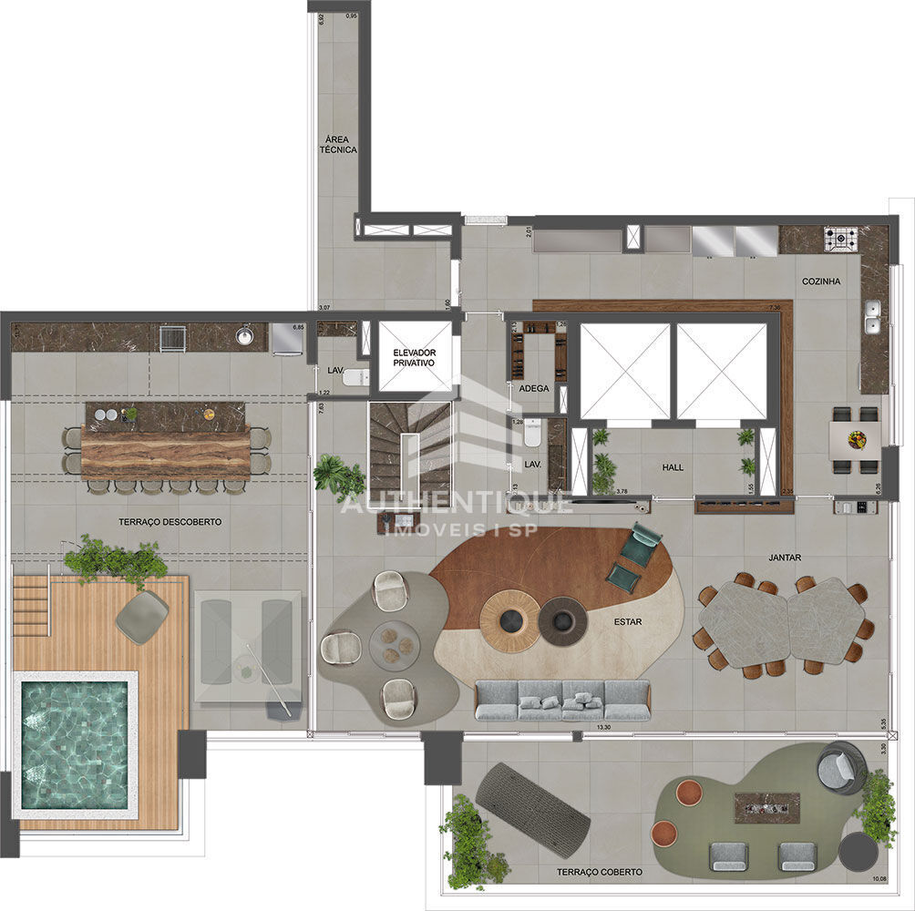 Apartamento, 4 quartos, 290 m² - Foto 48