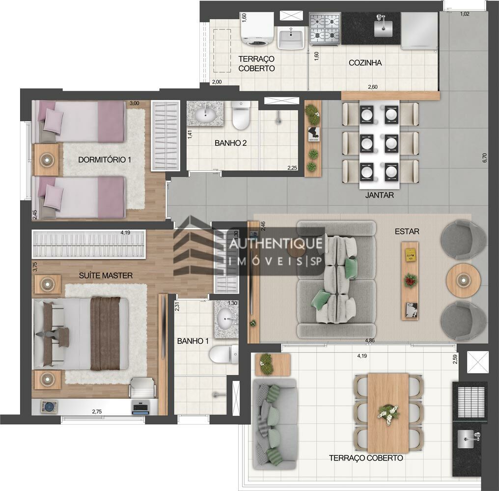 Apartamento à venda com 2 quartos, 81m² - Foto 36