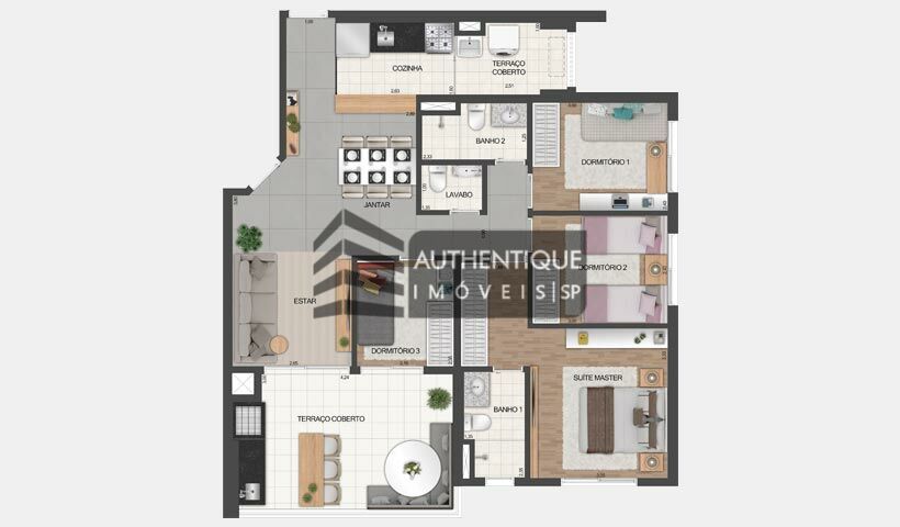 Apartamento à venda com 2 quartos, 81m² - Foto 40