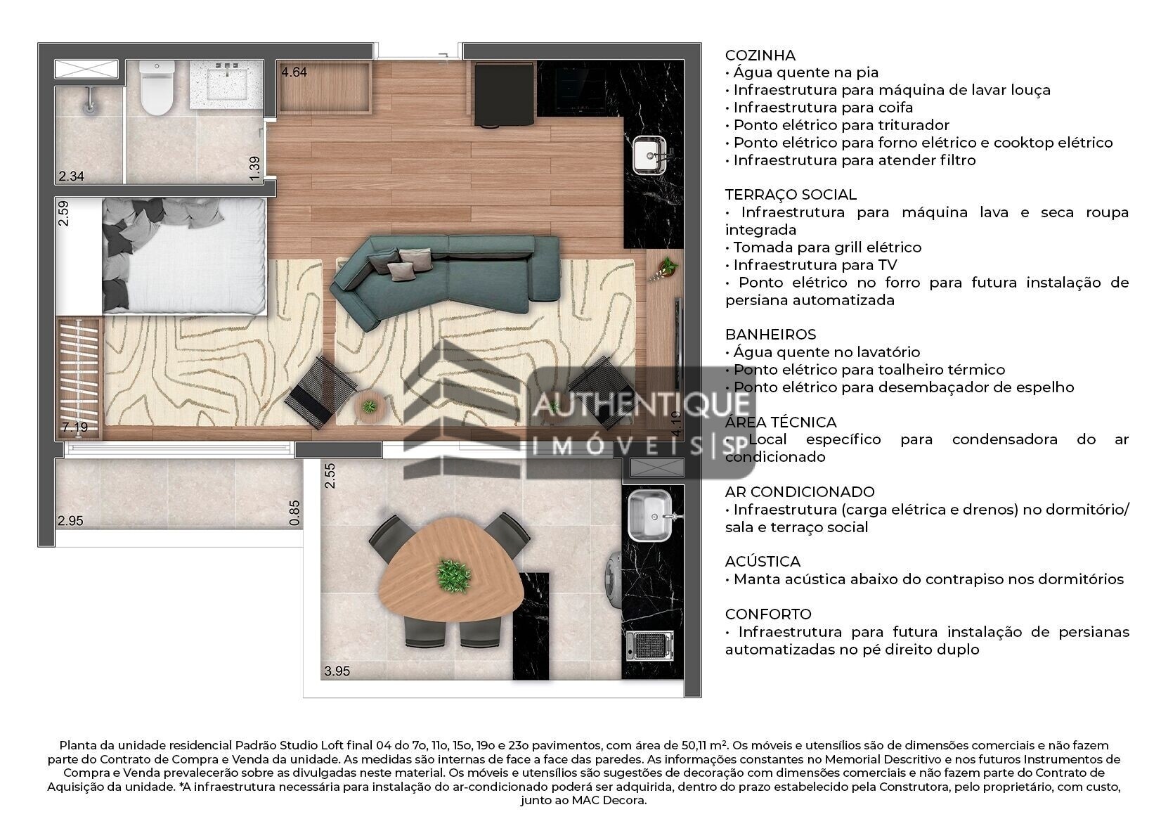 Cobertura à venda com 1 quarto, 125m² - Foto 16