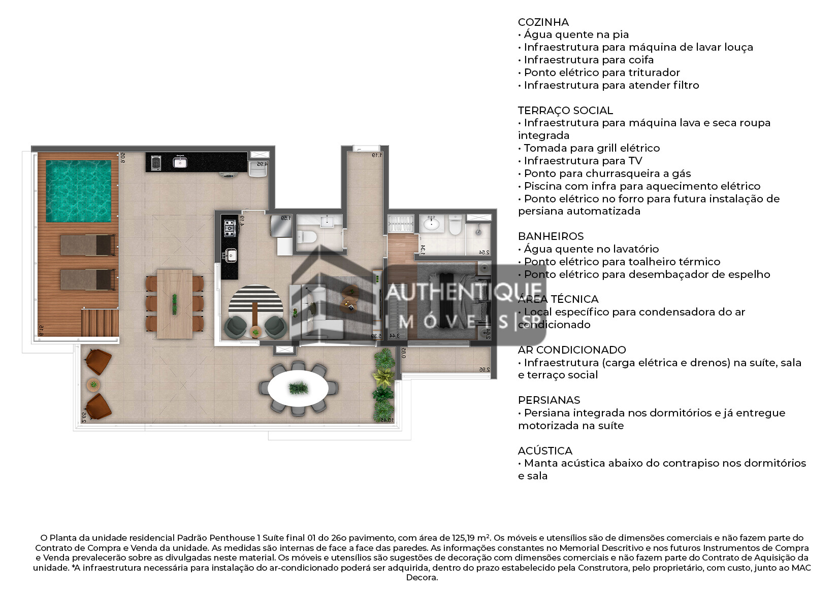 Cobertura à venda com 1 quarto, 125m² - Foto 14