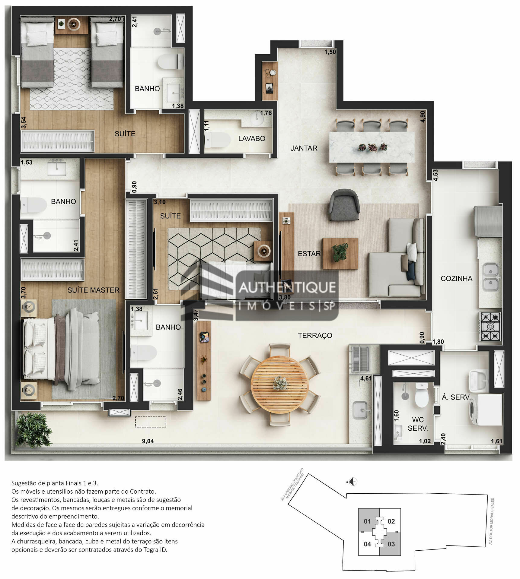 Cobertura à venda com 3 quartos, 221m² - Foto 29